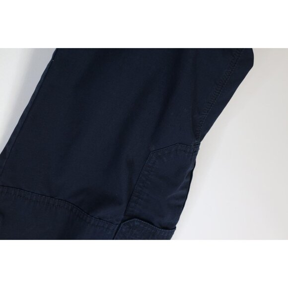 5.11 Tactical Series Mens 38x31 Distressed Ripstop Double Knee Cargo Pants Blue - Picture 7 of 16